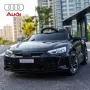 Акумулаторен джип Audi RS E-Tron GT 4X4 Licensed с меки гуми и кожена седалка 12V, снимка 2