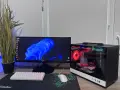 Геймърски сетъп/компютър Ryzen 5600XT/RTX4060 8GB/16 Ram/512 ssd/750 HDD/750W +Монитор и периферия, снимка 2