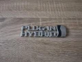 сребриста емблема Toyota Plug-in Hybrid , снимка 4