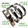 Nickel Sheet  Никелова лента за точково заваряване, снимка 2