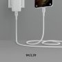 Нови Belkin 2 броя силиконови USB C кабели за зареждане черен и бял телефон Samsung Galaxy MacBook, снимка 2