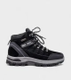 Юношески зимни боти в черно с дебела подметка и страничен цип – B2282-1, снимка 2
