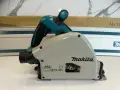 2023 - Makita dsp 600 - Акумулаторенн потапящ циркуляр + шина, снимка 2