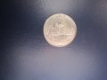 Първите 5 двадесет и пет центови монети от серията ”50 щата на Америка“ 1999г., снимка 6