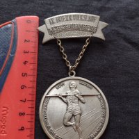 Колекционерски медал Германия спортисти  RUDI HARBIG за колекция - 18566, снимка 5 - Антикварни и старинни предмети - 34609310