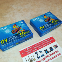 TDK DV 60MIN КАСЕТИ 2БР 0404222103, снимка 1 - Аудио касети - 36345517