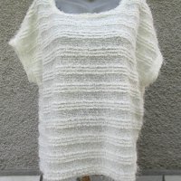 3XL/4XL Нов  летен пуловер , снимка 1 - Блузи с дълъг ръкав и пуловери - 41656911