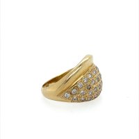 Златен дамски пръстен 5,93гр. размер:53 14кр. проба:585 модел:22166-6, снимка 3 - Пръстени - 44395066