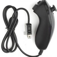 Wii Nunchuk Controller Черен, снимка 5 - Аксесоари - 39966071