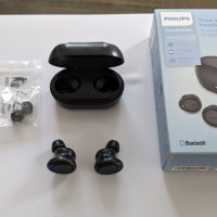 True wireless слушалки PHILIPS TAT1215 БЕЗЖИЧНИ, снимка 3 - Слушалки и портативни колонки - 44460531