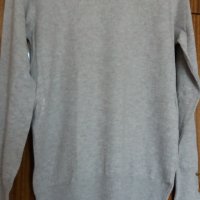 Сив тънък пуловер, снимка 4 - Блузи с дълъг ръкав и пуловери - 42015875