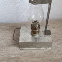 Антична газова лампа, снимка 3 - Антикварни и старинни предмети - 42230889