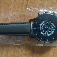 Кварцов часовник Geneva - нов, перфектно работещ!, снимка 1 - Мъжки - 41202680