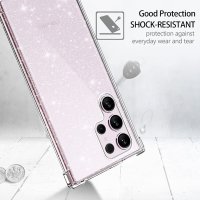 Нов калъф кейс гръб за телефон Samsung S23 Ultra Защита Самсунг Брокат, снимка 3 - Калъфи, кейсове - 39823504