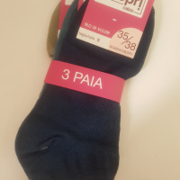 Scopri 35-38,39-42 черни,тъмносини италиански къси памучни чорапи за маратонки летен памучен чорап , снимка 3 - Дамски чорапи - 11134710