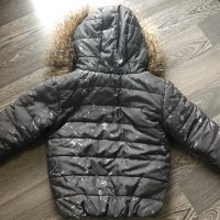 Зимно яке с пух на качулката, снимка 2 - Детски якета и елеци - 35750975