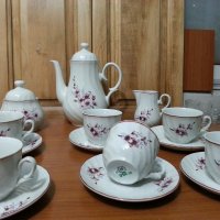 Стар български порцелан чаши за чай , снимка 1 - Антикварни и старинни предмети - 34262407