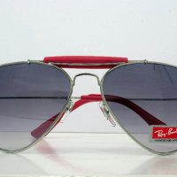 Слънчеви очила Ray-Ban AVIATOR CRAFT RB3422Q- silver/red, снимка 1 - Слънчеви и диоптрични очила - 41024742