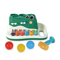 OCIE Ксилофон крокодил с чукче и топчета Funny 948065, снимка 1 - Музикални играчки - 40588099