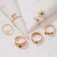 Дамски моден комплект бижута(пръстени), 3модела - 023, снимка 11 - Пръстени - 41292522