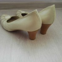 Официални дамски кожени обувки, 40 номер, снимка 3 - Дамски елегантни обувки - 34474430