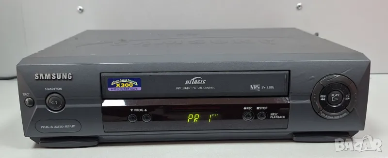 SAMSUNG видеокасетофон SV-230G, записващо, с тунер, снимка 1
