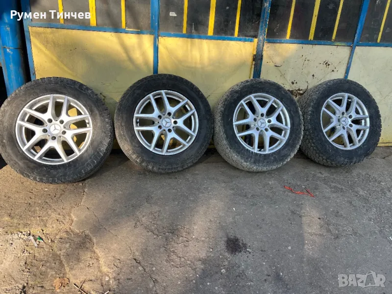 4бр оригинални джанти с гуми от Мерцедес G Klassa 18ки, снимка 1