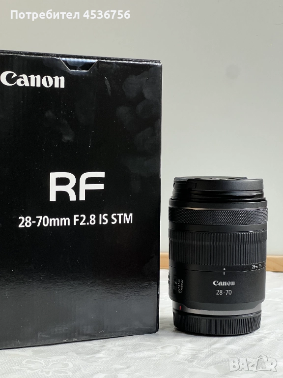 Canon RF 28-70mm F2.8 IS STM , снимка 1