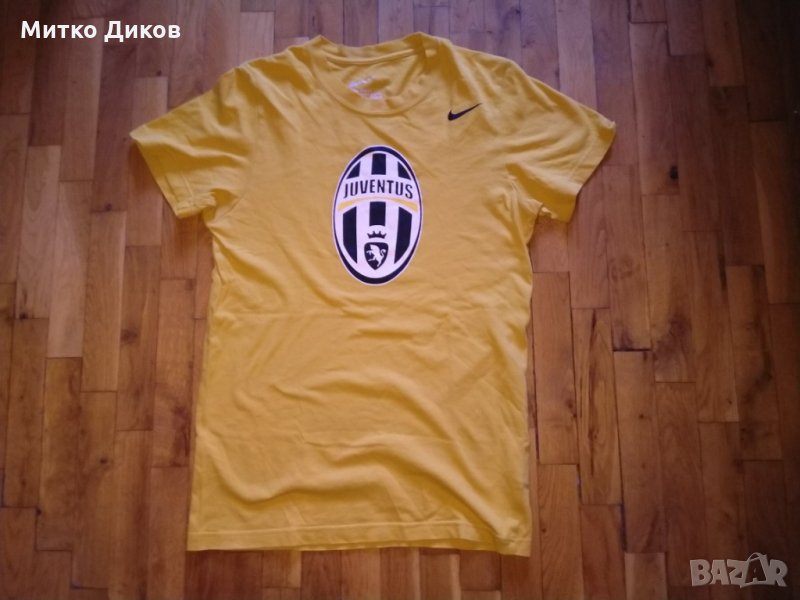 Ювентус маркова на Найк футболна тениска 2013г памук размер С, снимка 1