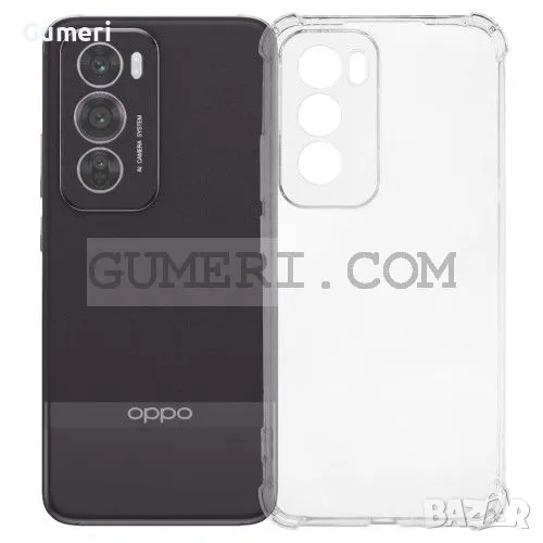Oppo Reno12 Pro Противоударен Силиконов Гръб - Air, снимка 1