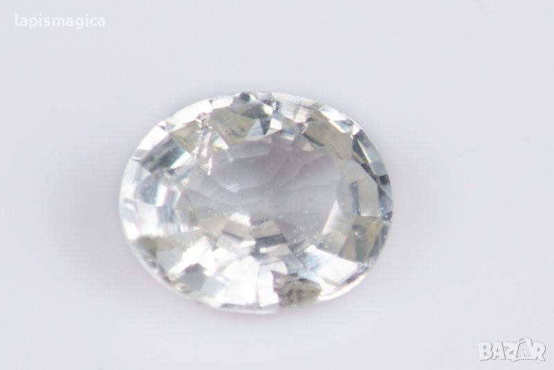 Жълт сапфир нетретиран 0.35ct овална шлифовка, снимка 1