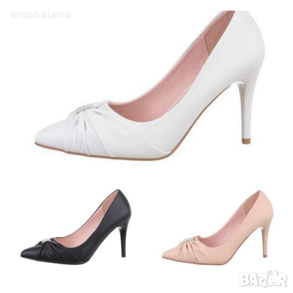 Дамски обувки на висок ток, 3цвята , снимка 1