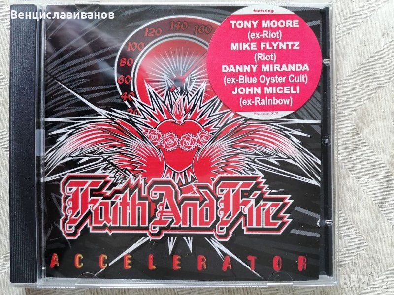 Faith and Fire /  ОРИГИНАЛЕН диск - хард рок , снимка 1