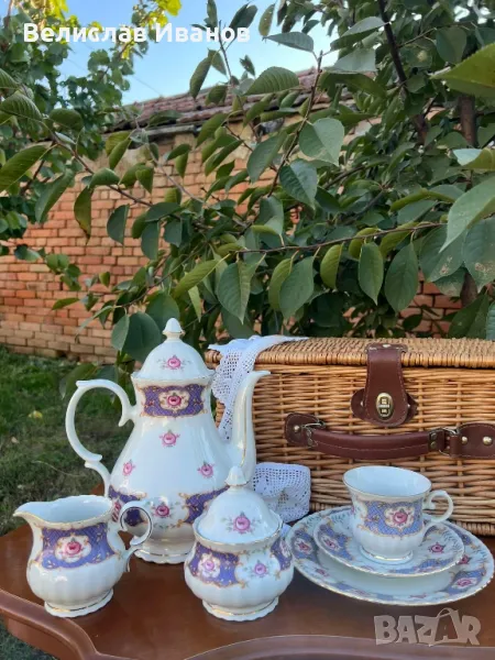 Немски сервиз Royal China Seltmann.Перфектно състояние., снимка 1