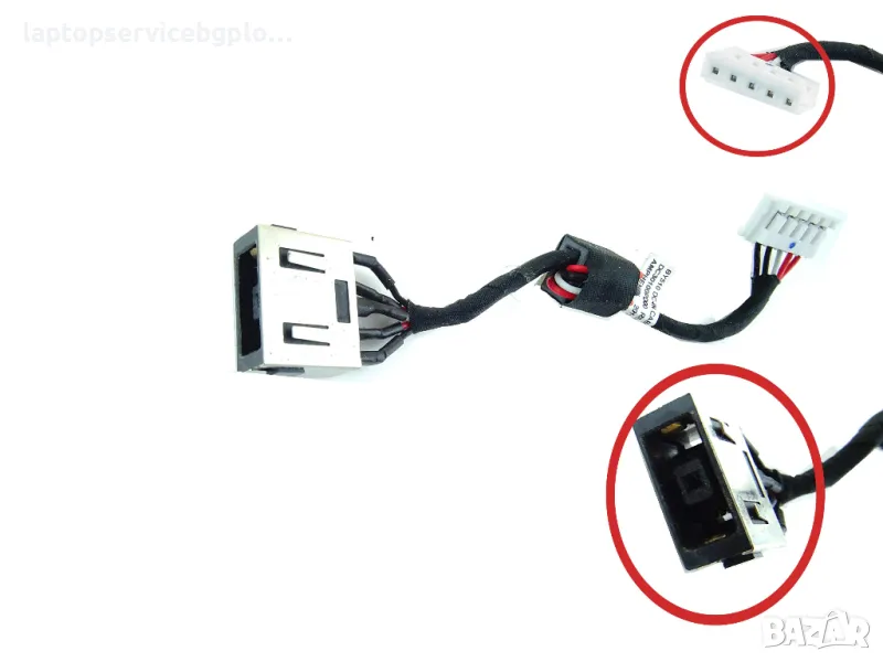 DC Jack Cable Lenovo Ideapad Y700-15ISK Y700-15ACZ  DC30100PD00 DC30100PM00, снимка 1