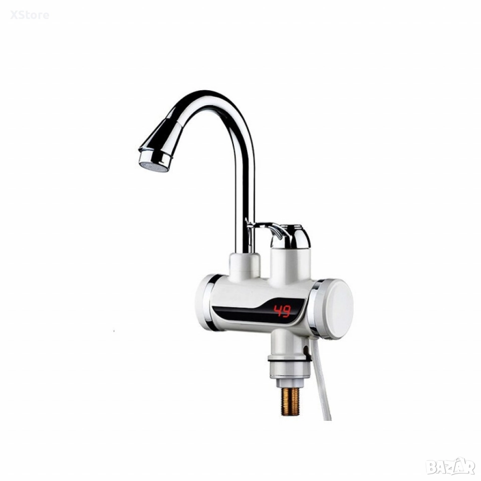 Смесител с проточен бойлер, за плот, 3000W + дисплей, снимка 1