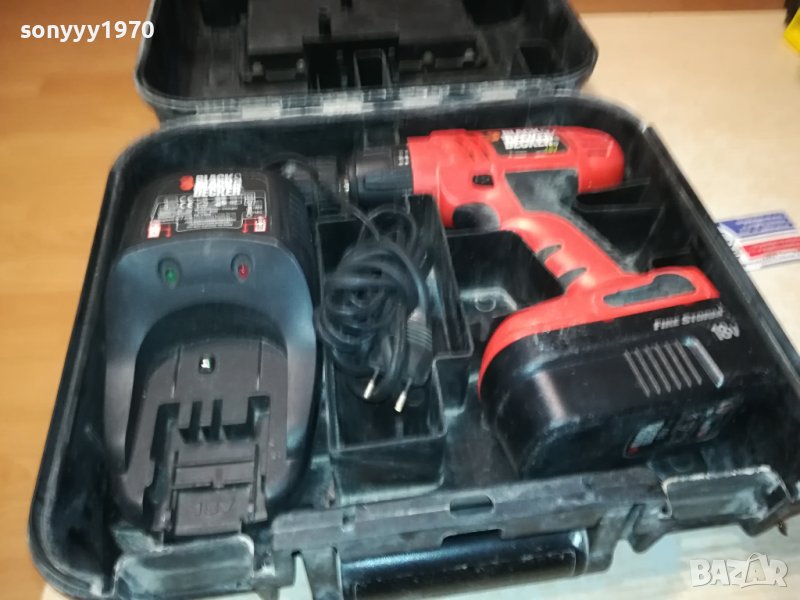 BLACK DECKER-КОМПЛЕКТ В КУФАР 0807232012, снимка 1
