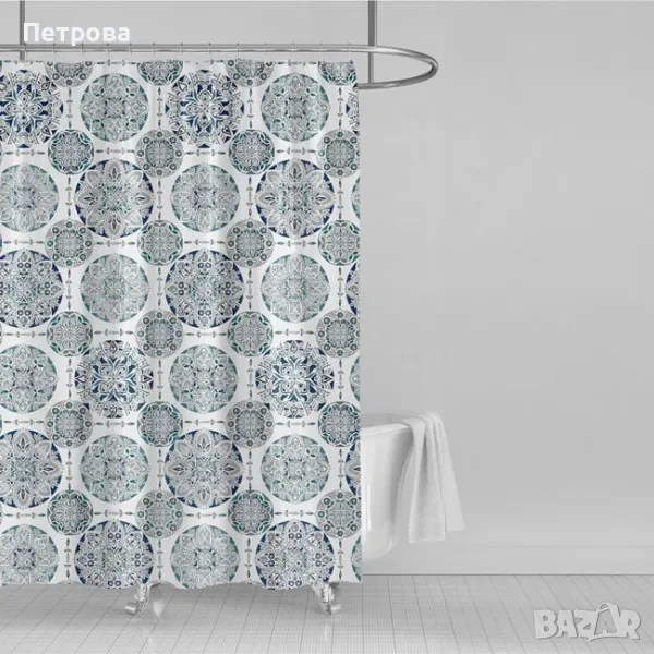 Завеса за баня-180х180 см./Завеса за душ, снимка 1
