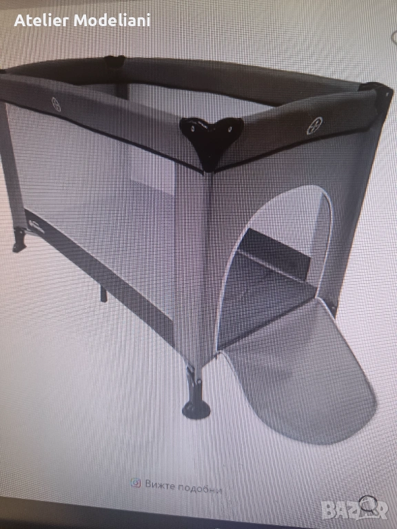 Бебешка кошарка с матрак, снимка 1