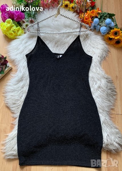 Лъскава рокля Н&М, снимка 1