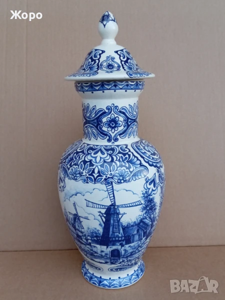 старинна ваза порцелан керамика ретро винтидж съд, снимка 1