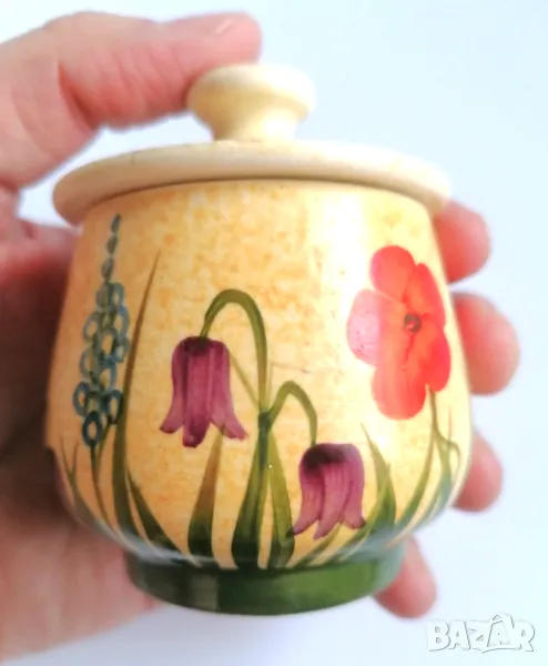 Малка флорална захарничка, снимка 1