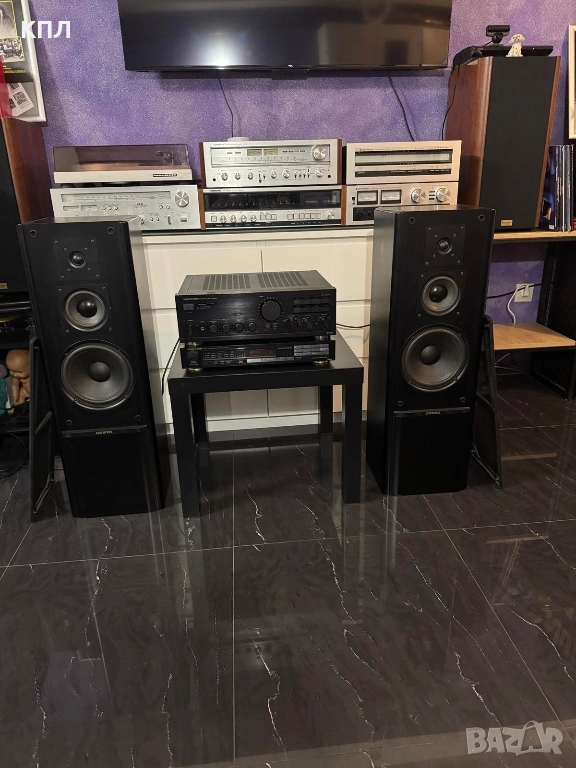 Комплект усилвател усилвател тонколони и тунер ONKYO , снимка 1