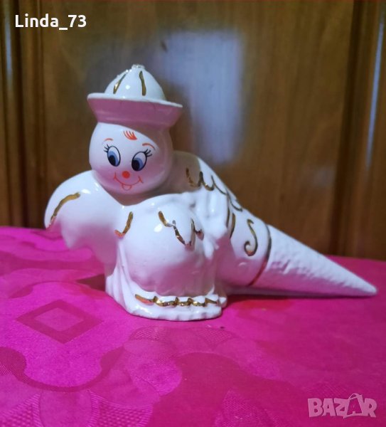 Порцеланова фигура - много интересна и редко срещана-2бр. Внос от Германия.., снимка 1