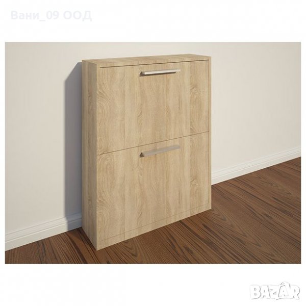 Шкаф за обувки в цвят дъб сонома, снимка 1