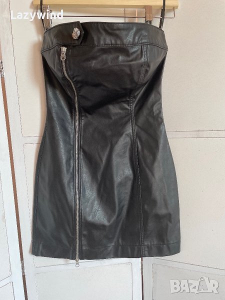 Y2K Miss Sixty кожена рокля, снимка 1