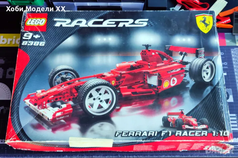 LEGO RACERS/TECHNIC 8386 Ferrari F1, снимка 1