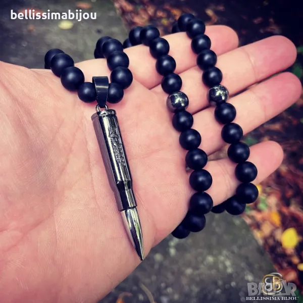 Мъжки Гердан с Патрон, снимка 1