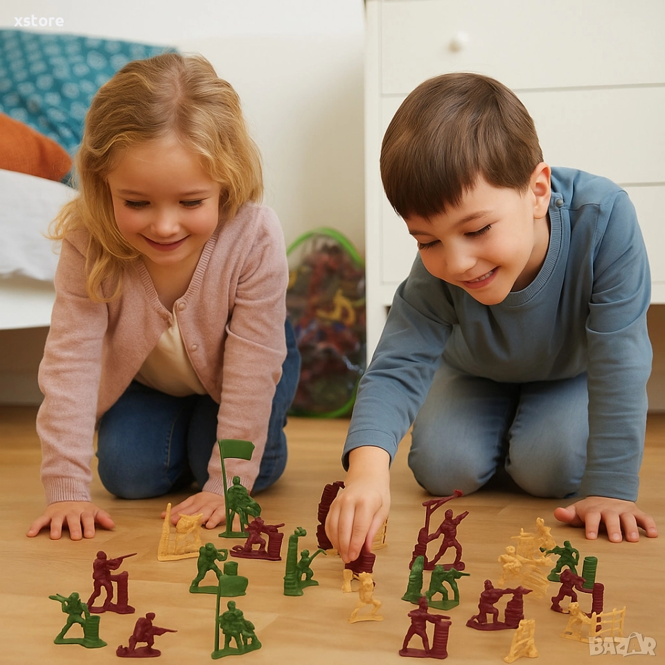 Комплект войници в раница Military Series, снимка 1