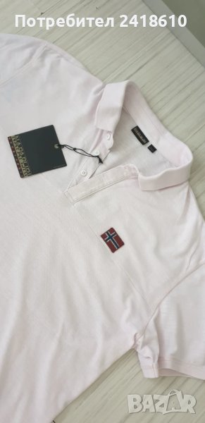 Napapijri  Pique Cotton Regular Fit Mens Size XL НОВО! ОРИГИНАЛ! Мъжка Тениска!, снимка 1